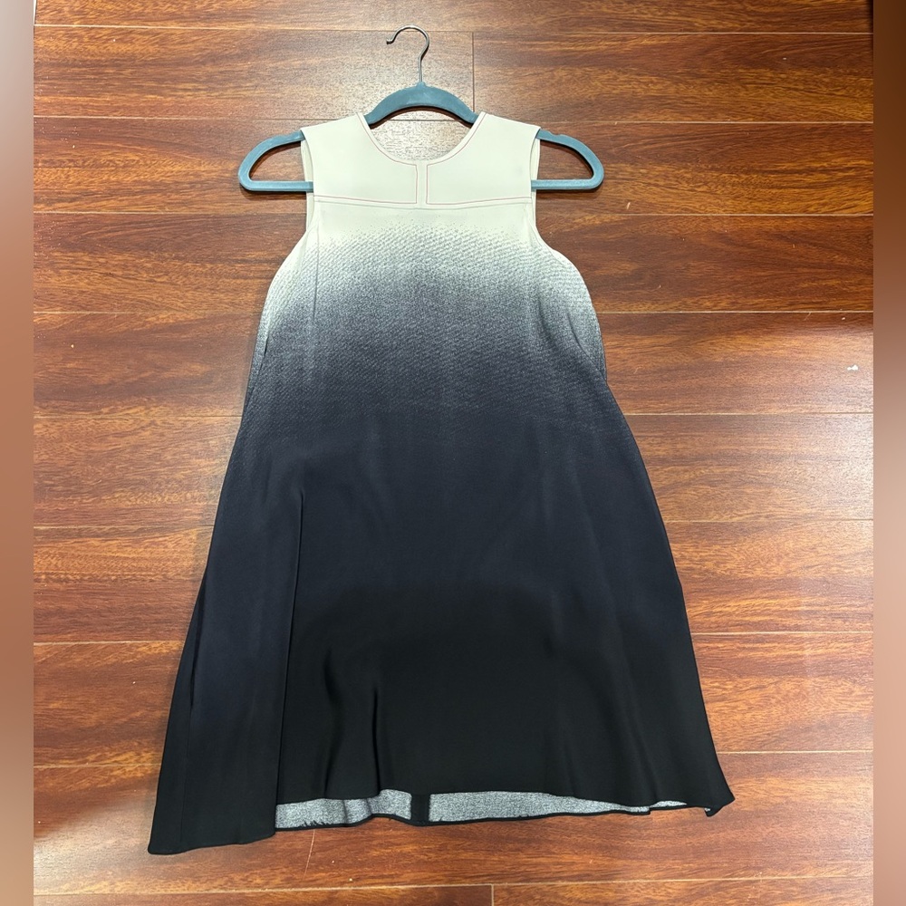JAYGODFREY Black and Gray Ombre Dress